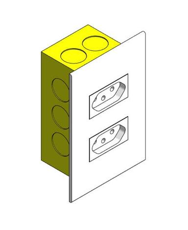 Conjunto de Tomadas - 4x2 - BR family image