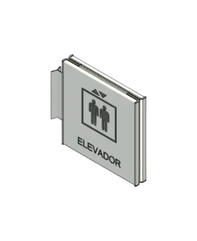 Placa de Identificação de Sala Pictograma Bandeira | families image