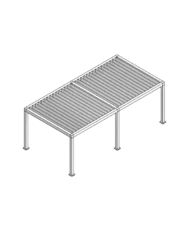 Double Bioclimatic Pergola | families image