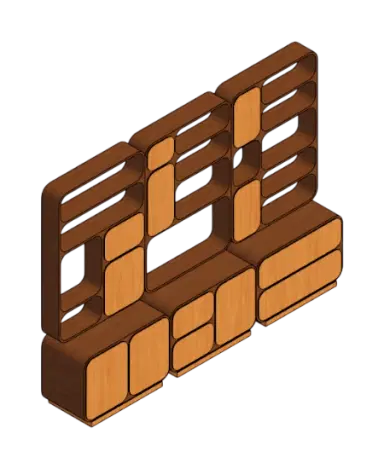 Noyer Bookcase | families image