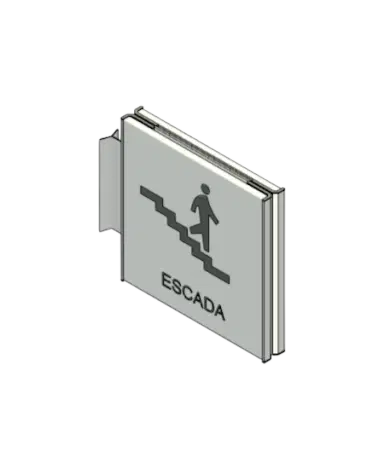 Placa de Identificação de Sala Pictograma Bandeira | families image